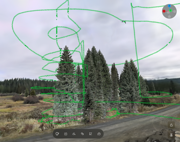 UI Drone Lab captures laser scans of 2026 US Capitol Christmas Tree